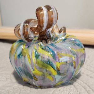 Luke Adams glass blown pumpkin